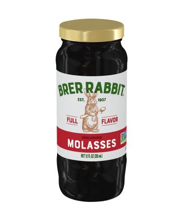 Brer Rabbit Unsulphured Molasses, Full Flavor, 12 Ounce - Buy Online on GoSupps.com
