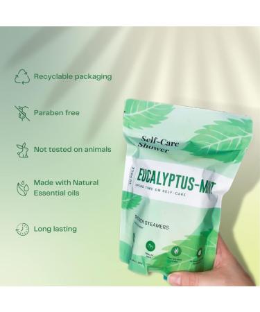 Eucalyptus Mint Aromatherapy Shower Steamers for Women - Relaxation Bath Gifts - Buy Online on GoSupps.com