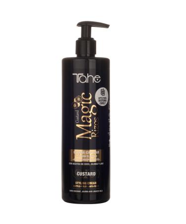 Tahe Magic Rizos Anti-Frizz Fixing Hair Cream for Colored Hair Custard, 500 ml