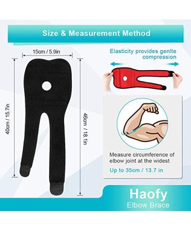 Tennis Elbow Support Brace | Adjustable Compression Sleeve for Golfers & Tendonitis - Fits Both Arms Men & Women - Buy Online on GoSupps.com
