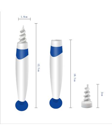 Ear Wax Remover Tool Kit with 16 Soft Silicone Heads | Reusable Ear Cleaning for Adult & Kids - Buy Online on GoSupps.com
