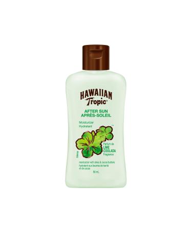 Hawaiian Tropic Lime Coolada After Sun Moisturizing Lotion with Shea & Cocoa Butter Reef Friendly 59mL