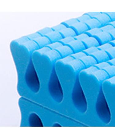 100 Pieces Blue Toe Separator & Nail Art Spacer - Soft Pedicure Tool for Manicure & Gel Painting - Buy Online on GoSupps.com