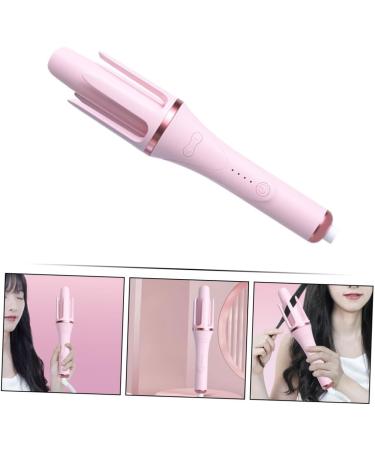 DRESSOOS Fully Automatic Hair Curling Iron Hair Curlers Hair Rollers Crimper Hair Tool Curling Wand Pink Abs - Buy Online on GoSupps.com