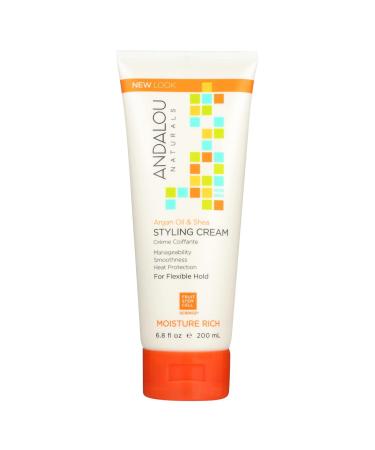 Styling Cream  Argan Oil & Shea  Moisture Rich  6.8 oz by Andalou Naturals - Buy Online on GoSupps.com