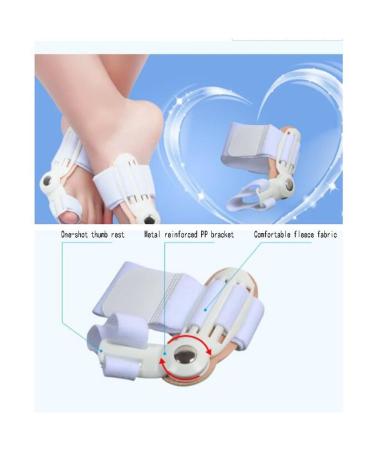 Bunion Corrector for Women & Men - Adjustable Orthopedic Splint for Day & Night Relief | Toe Correction & Support - Buy Online on GoSupps.com