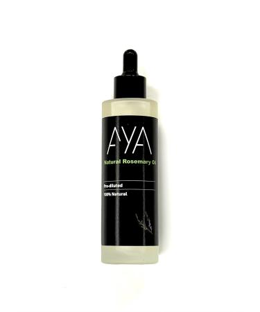 Ayaorganics AYA 100% Natural Rosemary Hair Oil for Hair Growth