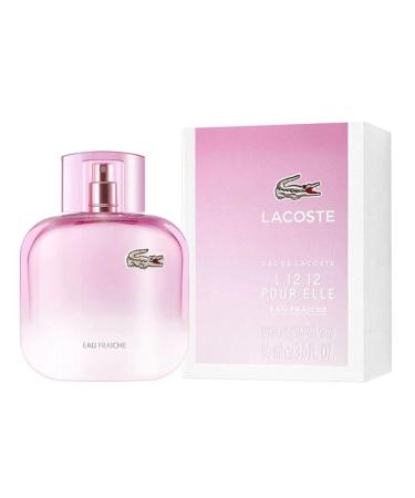 Lacoste L.12.12 Eau Fraiche Pour Elle 3 Fl oz Modern 90 ml (Pack of 1)