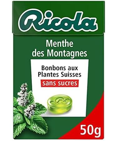 RICOLA - Sugar Free Mountain Mint 50G - Buy Online on GoSupps.com