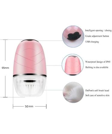 Corsehild Facial Cleansing Brush Electric Cleansing Brush Exfoliating Brush Face Brush Face Scrubber for Deep Cleansing Exfoliating Blackhead Removing Rechargeable Waterproof (Color : Pink) - Buy Online on GoSupps.com