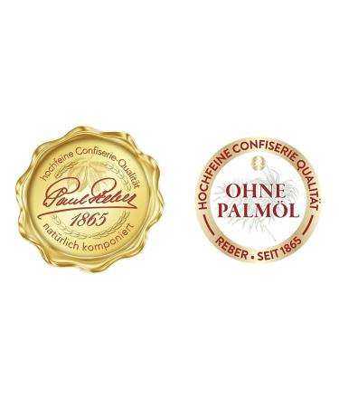 Reber Constanze Mozart Balls - 100 Alpine Milk Chocolate Treats with Pistachios Marzipan & Hazelnut Nougat | 2 kg Premium Gift Box - Buy Online on GoSupps.com