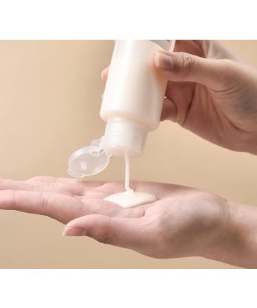 200ml Transparent Empty Travel Soft Tube Bottles - Perfect for Cosmetics Shampoo & Facial Cleanser | eCommerce - Buy Online on GoSupps.com