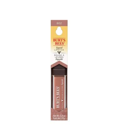Burt's Bees 100% Natural Glossy Liquid Lipstick in Niagara Nude - Long Lasting Lip Color - Buy Online on GoSupps.com