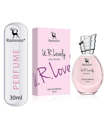 U R Lovely Eau De Parfum for Women 30ml | Fruity and Floral Blend with Enchanting Notes of and Vanilla | All-Day Freshness | For Modern Woman