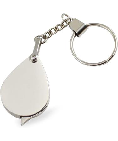 Pocket Magnifier for W/Keychain Portable 15X Metal Pocket Glass Foldable Mini Magnifier Loupe Reading Zinc A Reading Magnifier for Books Reading Magnifiers for Seniors Pocket Magnifier - Buy Online on GoSupps.com