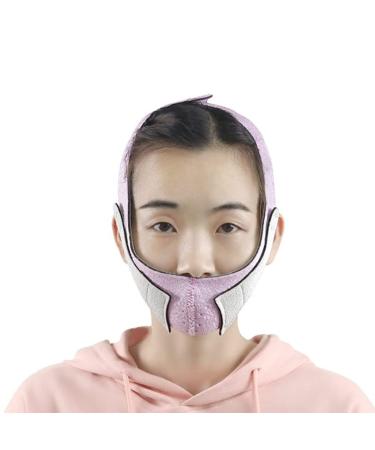 Minkissy Designer Face Mask & Slimming Belt | Anti-Snore Anti-Wrinkle V-Shape Facial Band - International Shipping Available - Buy Online on GoSupps.com