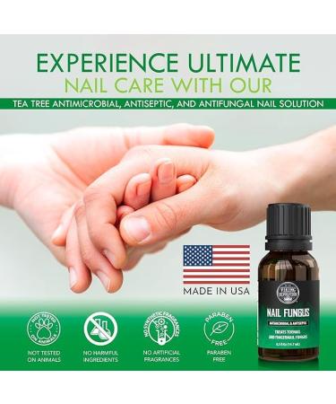 Viking Revolution Toenail Fungus Treatment - Extra Strength 1% Tolnaftate | Tea Tree Oil & Oregano Oil | Athletes Foot & Nail Fungus Remedy (0.5 Fl Oz - Buy Online on GoSupps.com
