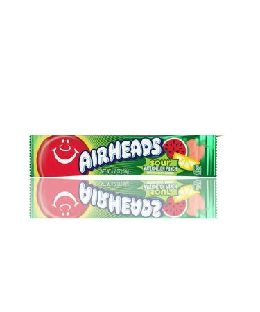 Broadway candy Airheads Singles Sour Watermelon Punch 36 x 15.6 g