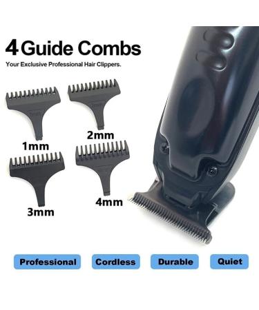 Professional Cordless Hair Clippers - 0mm Head Zero Gap Carving Electric Scissors for Hair Cutting - Buy Online on GoSupps.com