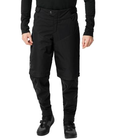 VAUDE Men's All Year Moab Zo Pants III - Black | International Shipping Available | Durable Outdoor Clothing - Buy Online on GoSupps.com