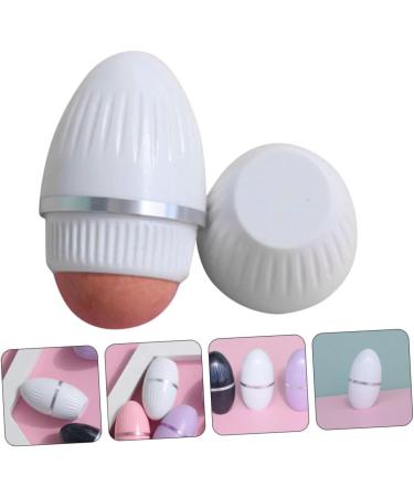 FRCOLOR Oil Absorbing Beauty Stick Roller Walker Face Oil Remover Oil Absorbing Ball Volcano Stone for Face Oil Remover for Face Plastic White Oily Degreaser 5.70X3.00X3.00CM White - Buy Online on GoSupps.com