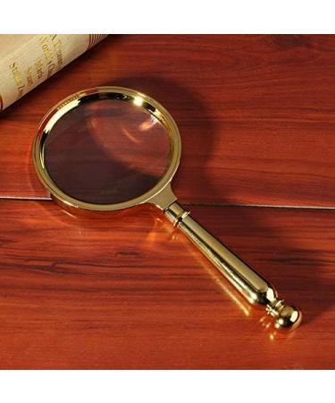 Magnifying Glass 10 Times High-Definition Handheld Optical Lens is Suitable for Children Students with The Elderly to Read and Identify The Repair of The Elderly HD Expansion Mirror Made in China - Buy Online on GoSupps.com