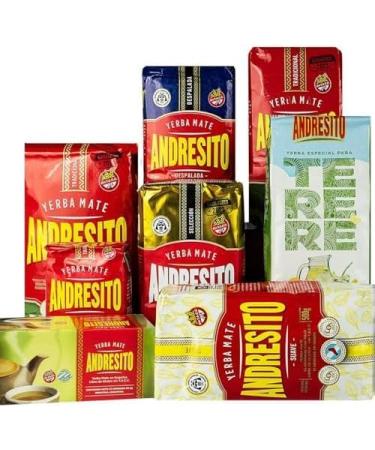  Yerbee Andresito Tradicional 1000g | Yerba Mate from Argentina | Loose Tea with Stems - Buy Online on GoSupps.com
