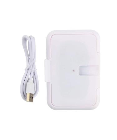 USB Portable Baby Wipes Heater - Thermal Warm Wet Towel Car Mini Tissue Paper Warmer - White - Buy Online on GoSupps.com