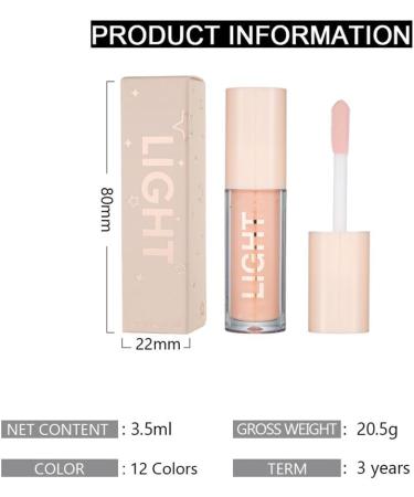  HADAVAKA Glitter Liquid Lipstick Set Hydrating Lip Long Lasting Tinted Lips Balm Hydrating Lipstick Liquid Prevents Dry Cracked High-Shine Transparent Lip Gloss For Dry and Chapped Lips (811) - Buy Online on GoSupps.com