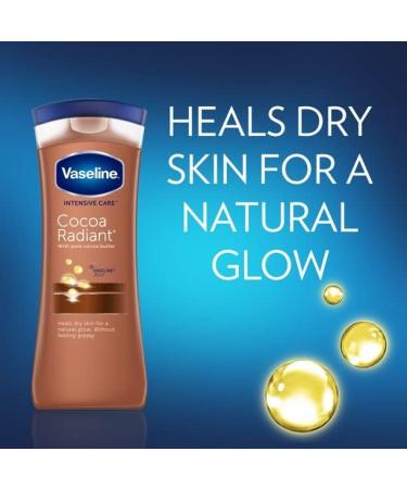 Buy Vaseline Intensive Care Cocoa Radiant Lotion 10 oz (2 Pack) - Moisturizing Skin Care for All Skin Types - Fast International Shipping - Buy Online on GoSupps.com