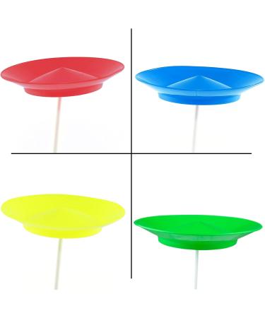 Juggle Dream Set of 4 Turntable Juggling Plates - Classic Circus Spinner for Kids & Adults - Divisible Handplates for Easy Use - International Shipping Available - Buy Online on GoSupps.com