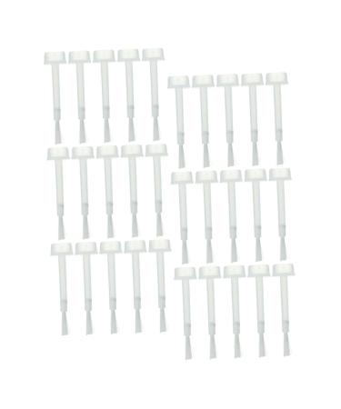 BESTYASH 200Pi ces Brosse Vernis Ongles de Pinceaux de Remplacement pour Outils de Brosse Ronde Longue pour Application Facile et Pr cise