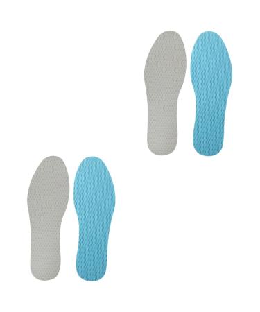 FRCOLOR 2 Pairs Insole Women Shoe Inserts Shoe Pads for Women Shoes Heel Inserts Soles for Shoes Women Arch Support Inserts Women Shoe Liner Shoe Cushion Shoe Inserts Men Emulsion Greyx2pcs 26.00X8.20X0.30CMx2pcs