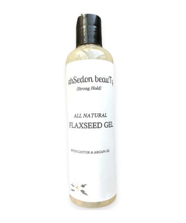 AHSEDON BEAUTY All Natural Flaxseed Gel clear 12 Ounce