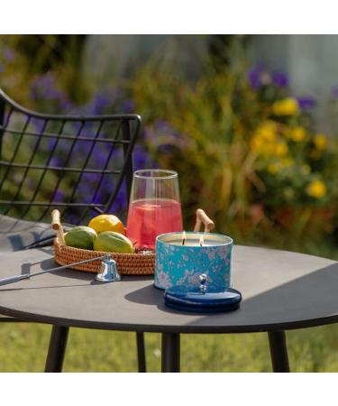 La Jol e Muse Citronella Fragrance Candle - 400g Natural Wax 2 Wicks 40-50 Hours Burn Time - Ideal for Indoor/Outdoor Use & Perfect Gift for Garden Camping - Buy Online on GoSupps.com