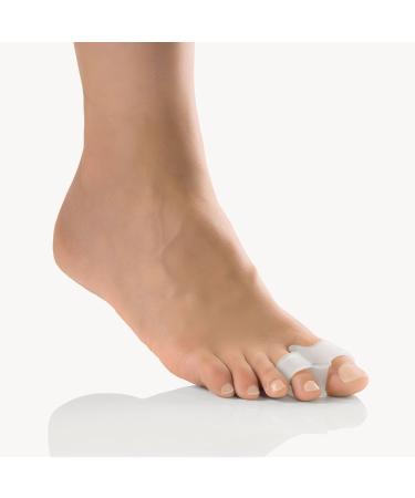 BORT PediSoft Toe Separator with Double Ring small white