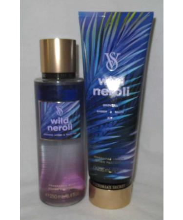 2 VS fragrance lotion 8 fl oz & perfume mist 8.4 fl oz bundle set (Wild Neroli)