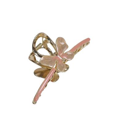 Hair clips Claw Clips 1 Pc Vintage Large Shark Clip Metal Butterfly Hair Claw For Women Gold Hairpin Hair Gripper Ponytail Claw Clip-A(A)