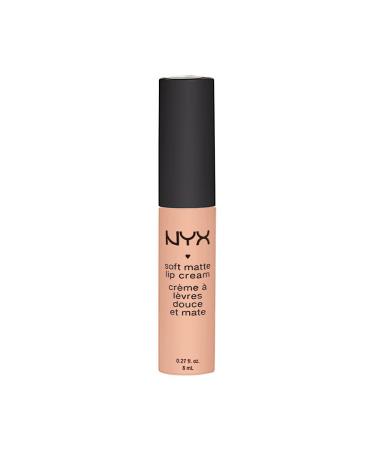 NYX Professional Makeup Lipstick Soft Matte Lip Cream creamy and matt finish highly pigmented long -lasting vegan formula color: Cairo 16 Cairo 8 ml (1 Pack)