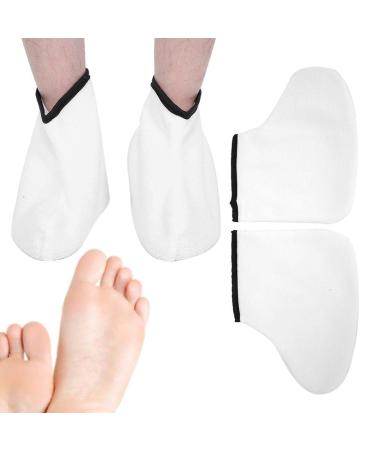 Shop Terry Cloth Booties & Cotton Spa Therapy Gloves - Paraffin Wax Therapy for Ultimate Foot & Hand Care - Buy Online on GoSupps.com