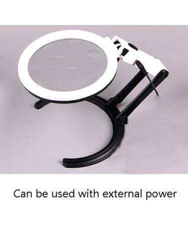 Magnifying Glasses Vision aids Multi-Function Reading HD 10 Times Magnifying Glass LED Game Auxiliary Old Man Stationery Office Supplies 1PCS Better Life - Buy Online on GoSupps.com