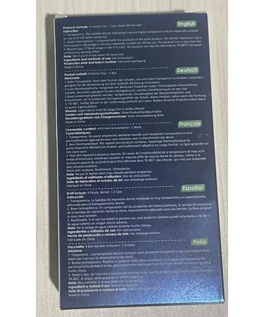 4PC Anti-Snoring Bite Rails & Crunching Rail - Convenient Storage Box Nighttime Use Dental Health Solutions - Buy Online on GoSupps.com