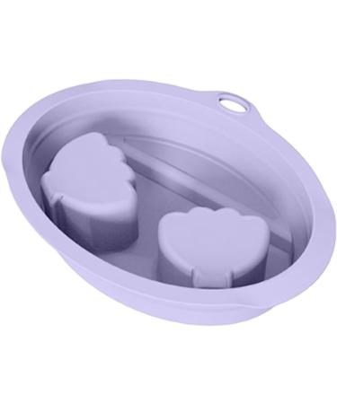 Bassin De Trempage Pour Ongles | Bac D tachage Vernis Gel Et Poudre - Contenant Pour Immersion Bac De Soin Pour Soins Domicile Salon Et Voyage Violet - Buy Online on GoSupps.com