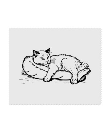 2 x microfiber cleaning cloths "Persian Cat" (LC00026503)