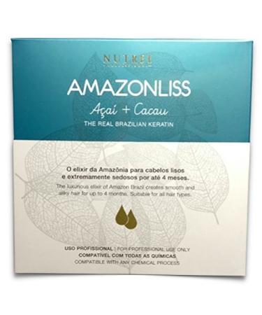 Amazonliss Keratin Hair Treatment - Anti-Frizz & Hydration Mask - Hair Straightener with Keratin - 2.03 oz & 8.8 oz Options - Buy Online on GoSupps.com