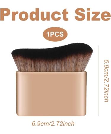 Partideal Self Tanning Brush Makeup Tanning Brush for Body and Leg Self Tan Applicator Foundation Brush Kabuki Brush Body Makeup Tanning Blending Brush for Men Women - Buy Online on GoSupps.com