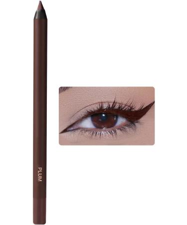 Crayon de rev tement pour les yeux 2-en-1 Eyeliner r tractable Smudge Proof Douleur des yeux crayons de sourcils longs durables du maquillage de beaut durable. Plum color - Buy Online on GoSupps.com