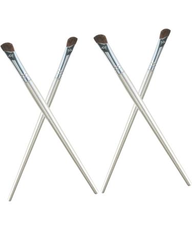 Housoutil 8 Pcs Nose Shadow Brush Makeup Brush Spoolie Brush Powder Brush Contour Brush Miss Eyes Angled Brush mediumx2pcs As Shownx2pcs - Buy Online on GoSupps.com