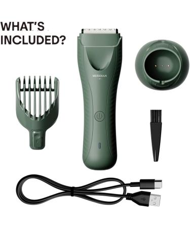 Meridian Trimmer Plus: Electric Body & Pubic Hair Trimmer - Waterproof, Cordless, Pain-Free Hair Removal - for Men & Women - Buy Online on GoSupps.com