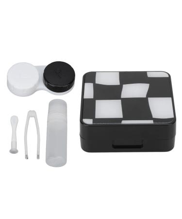 Verdant touch lens remover mini contact lens-storage box simply black and white portable for outdoor travel office colored lentil holder multicolored 60_x_180_cm